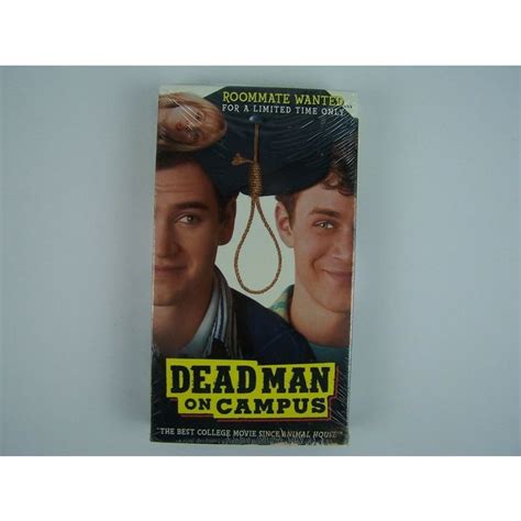 dead man on campus cast|dead man on campus vhs.